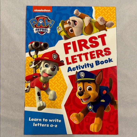 Paw Patrol Learning Activity 8 Book Set with 5 Finger Bath Puppets Kids - Picture 7 of 15